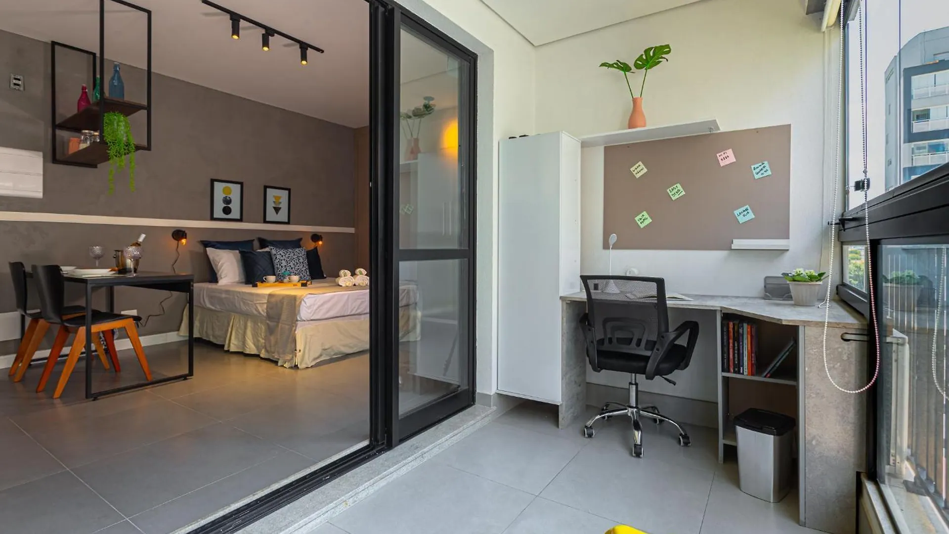 Easy Star- Charmoso Studio Ao Lado Do Aeroporto De Congonhas - Da01H Sao Paulo Apartment