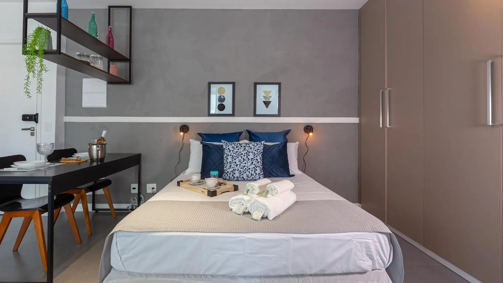 Easy Star- Charmoso Studio Ao Lado Do Aeroporto De Congonhas - Da01H Sao Paulo Apartment