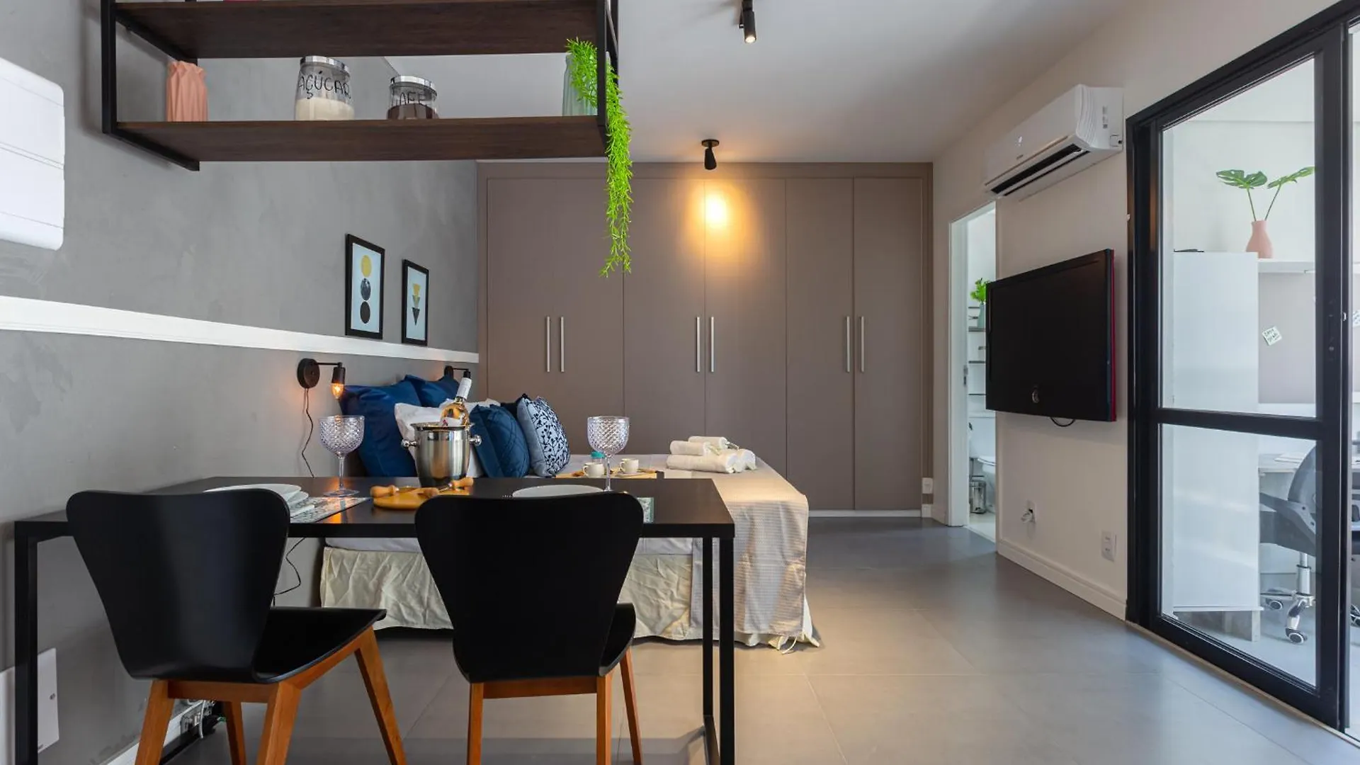 Easy Star- Charmoso Studio Ao Lado Do Aeroporto De Congonhas - Da01H São Paulo Apartmán