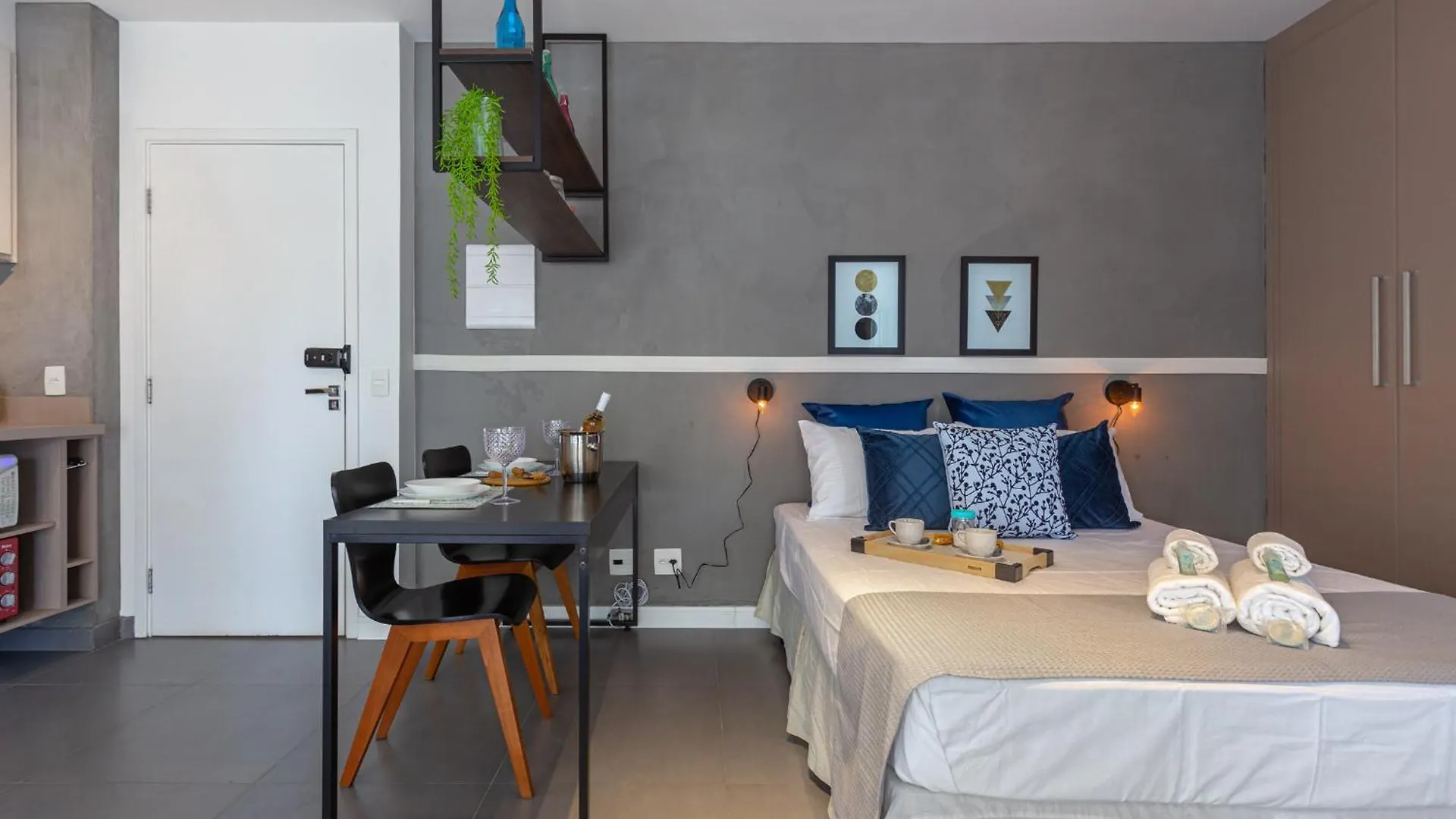 Apartmán Easy Star- Charmoso Studio Ao Lado Do Aeroporto De Congonhas - Da01H São Paulo Brazílie