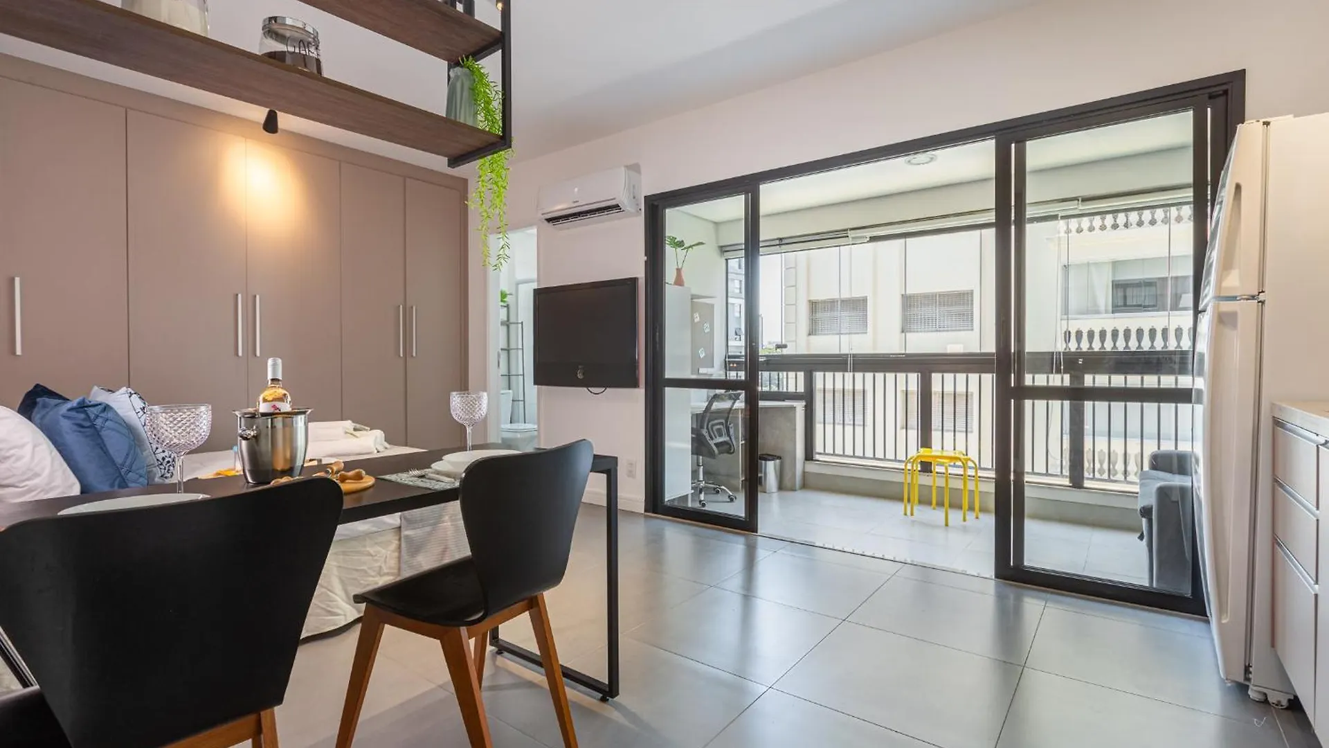 Apartmán Easy Star- Charmoso Studio Ao Lado Do Aeroporto De Congonhas - Da01H São Paulo Brazílie